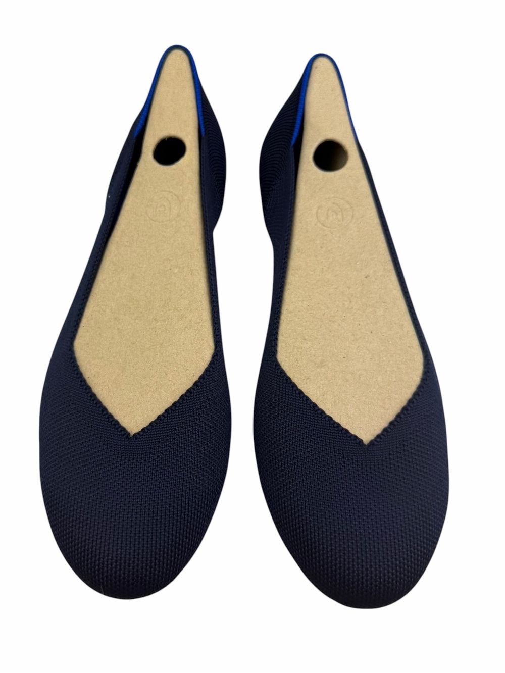 *NEW* Rothys Rounded Toe Flat in Midnight Navy sz 10